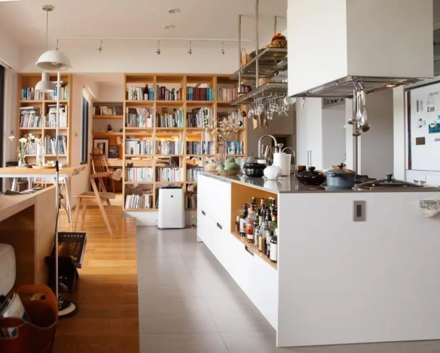 如果将开放式厨房的优势发挥到极致